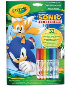 CRAYOLA SONIC Krāsošanas un aktivitāšu albums Baby Art