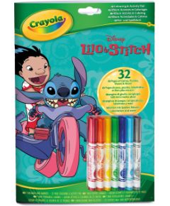 CRAYOLA Lilo&Stich Krāsošanas un aktivitāšu albums Baby Art