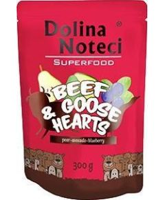 Dolina Noteci Karma DNP SUPERFOOD WOŁOWINA I SERCA Z GĘSI 300g Suņu barība