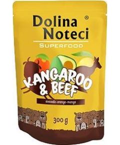 Dolina Noteci Karma DNP SUPERFOOD KANGUR I WOŁOWINA 300g Suņu barība
