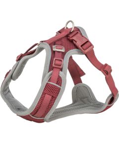 Trixie Premium FlexMesh szelki dla psa sangria L: 63–92 cm/25 mm dostosowane dla mopsów i buldogów Citas preces