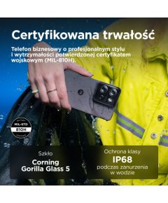 Motorola moto G75 5G 17,2 cm (6.78") Hybrid Dual SIM Android 14 USB Type-C 8 GB 256 GB 5000 mAh grey Jaunumi - Datori