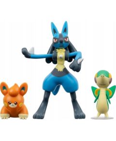 Figurka Pokemon JAS FIGURKA 3PAK SNI PAW LUC Figūriņas un varoņi