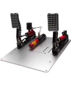 SIMAGIC Crimson Edition Hydraulic (Dual) Pedal Set, 100 kg Load‑Cell, S311 Piederumi konsolēm