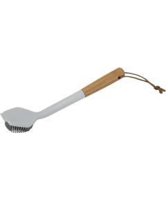 Trauku mazgāšanas birste no bambusa ar silikonu, apaļa, 82315, Michelino Ēdamrīki