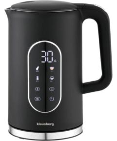 Elektriskā tējkanna Klausberg KB 7891 ar LED paneli, tilpums 1.7L 2200W Tējkannas (elektriskās)