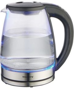 Elektriskā tējkanna Klausberg KB 7887 ar temperatūras displeju 1.8L  jauda 2200W Tējkannas (elektriskās)