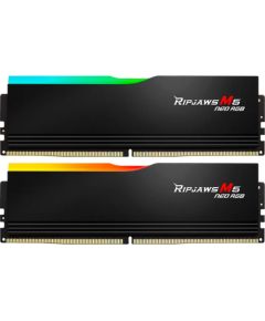 G.Skill DDR5 - 32GB - 6000 - CL - 36 (2x 16 GB) dual kit, memory (black, F5-6000J2836G16GX2-RM5NRK, Ripjaws M5 Neo RGB, AMD EXPO) Оперативная память (RAM)