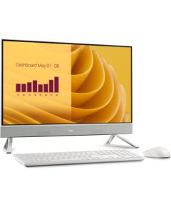 Dell 27 All-in-One EC27250 Desktop AIO 27 " Intel Core 7 150U 16 GB DDR5 1000 GB Intel Integrated Graphics English Windows 11 Pro Warranty 36 month(s) Персональные компьютеры