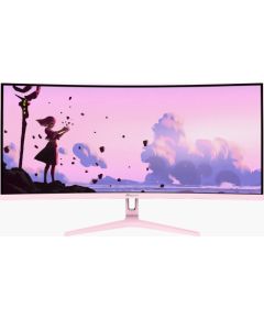 Arozzi Nova 34 " VA UWQHD 21:9 165 Hz 1 ms 3440 x 1440 pixels 350 cd/m² HDMI ports quantity 2 Pink LED / LCD мониторы