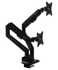 Arozzi Desk Mount Neo Duo - Gas Spring Monitor Arm AZ-ALZARE-NEO-DUO-BK Tilt, Swivel, Rotation Maximum weight (capacity) 9 kg Black Крепления для телевизоров