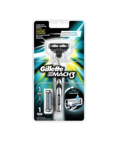 Gillette Mach3 - Shaver + 2 replacement heads Духи и косметика