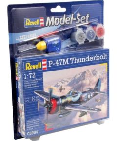 Revell Model plastikowy model set p-47 m thunderbolt Figūriņas un varoņi