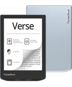 PocketBook Verse, Bright Blue, 512MB RAM, 8GB Flash 6" Jaunumi - Datori