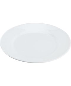 BALTS REST. PUSDIENU ŠĶĪVIS 25.4CM P3972, Arcoroc Šķīvji