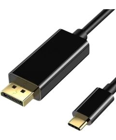 Extradigital Кабель USB Type-C - DisplayPort, 4K, 60Hz, 1m Сетевые кабели, провода