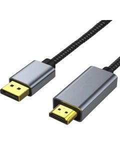 Extradigital Cable DisplayPort to HDMI, 8K, 60Hz, 2m HDMI vadi