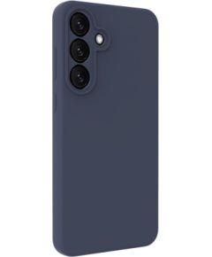 Evelatus Samsung  Galaxy S25 FE Premium Magnetic Soft Touch Silicone Case Dark Blue Neoriģinālie Maciņi
