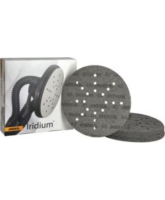 Smilšpapīrs ekscentra slīpmašīnai Mirka 2468002512; 225 mm; P120 Dažādi diski