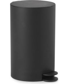 Gedy atkritumu tvertne Sharon, 3l, matēta melna Papīra - atkritumu grozi