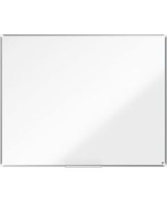 Nobo TABLICA MAGNETYCZNA SUCHOŚCIERALNA STALOWA RAMA ALUMINIOWA 120x150 Z PÓŁKĄ NOBO PREMIUM PLUS Белые доски