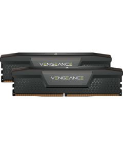 Corsair DDR5 - 96GB - 6800 - CL - 40 (2x 48 GB) dual kit, RAM (black, CMK96GX5M2B6800C40, Vengeance, INTEL XMP) Оперативная память (RAM)