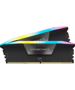 Corsair DIMM 64 GB DDR5-6600 (2x 32 GB) dual kit, RAM (black, CMH64GX5M2B6600C32, Vengeance RGB, XMP) Оперативная память (RAM)