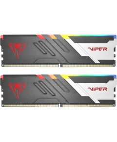 Patriot 32 GB DDR5-7000 Kit, memory (black, PVVR532G700C32K, Viper Venom RGB, XMP) Оперативная память (RAM)