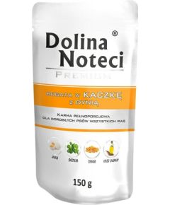 DOLINA NOTECI PREMIUM Wet dog food Duck with pumpkin 150 g Suņu barība