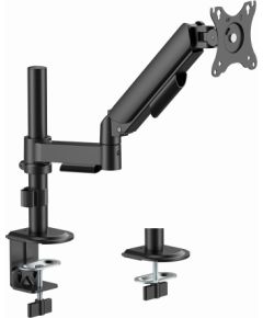 Gembird MA-DA1P-02 Adjustable desk display mounting arm, 17”-32”, black Jaunumi - Audio-Video