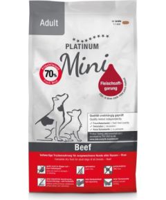 PLATINUM Adult Beef Mini - semi-moist dog food - 900g Suņu barība
