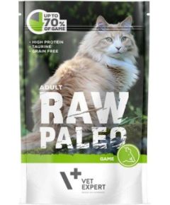 RAW PALEO Adult Cat Venison - wet cat food - 100 g Консервы кошек