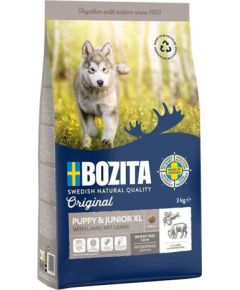 BOZITA Original Puppy & Junior XL Lamb - dry dog food - 12kg Suņu barība