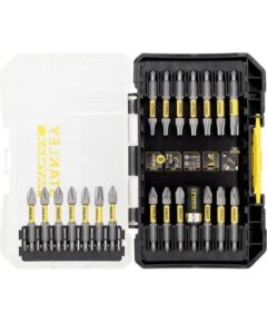 Skrūvgriežu uzgaļu komplekts Stanley STA88558-XJ; 1/4''; 22 gab. Piederumi urbjiem