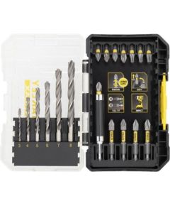 Urbju un skrūvgriežu uzgaļu komplekts Stanley STA88554-XJ; 24 gab. Piederumi urbjiem