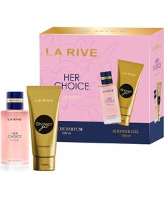 La Rive Her Choice Dárková sada EDP 100 ml a sprchový gel 100 ml 100ml Dāvanu komplekti