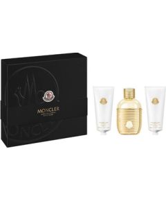 Moncler Sunrise Pour Femme Dárková sada EDP 100 ml, sprchový gel 100 ml a tělový krém 100 ml 100ml Парфюмерные наборы
