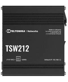 NET SWITCH 8PORT 10/100/1000/2SFP TSW212 TELTONIKA Коммутаторы (Switch)