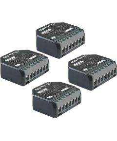 Set of 4 Shelly 2PM Gen4 Zigbee/Matter Controllers Viedie slēdži