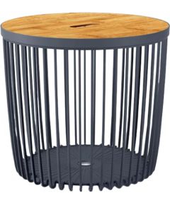 Prosperplast STOLIK KOSZ 38,6x35,8CM CLUBO ANTRACYT Guļamkrēsli un sauļošanās krēsli