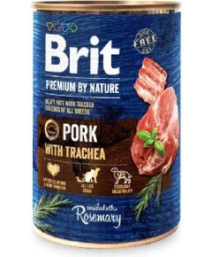 BRIT Premium by Nature Pork with Trachea - Wet dog food - 400 g Suņu barība