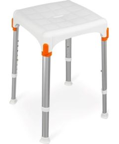 Timago Square shower stool White - KING-STA-20 Велосипеды