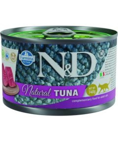 FARMINA N&D Cat Natural Tuna - wet cat food - 140 g Kaķu konservi