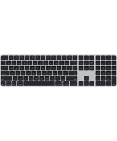 Apple Klawiatura magic keyboard z touch id i polem numerycznym dla modeli maca z czipem apple - angielski (usa) - czarne klawisze Клавиатуры