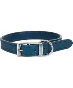 Trixie Obroża skórzana, M: 40-47 cm/20 mm, niebieski Citas preces