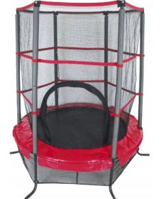 Trampolina Trampolina Z Siatką Czarno-Czerwona o śr. 137 cm Велосипеды