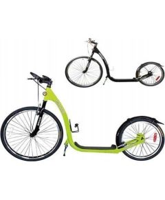 Hulajnoga Hulajnoga Rowerowa Zielona Koła 26/20" Велосипеды