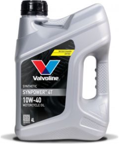 Motoreļļa 4T Synpower 10W40 4L, Valvoline Jaunumi - Audio-Video