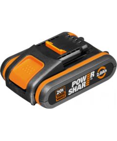 Battery pack Li-ion 20V / 2,0Ah, Worx Аккумуляторы