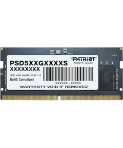 Patriot Memory Signature Operatīvā atmiņa 16GB / DDR5 / 4800MHz / CL40 / 1.1v RAM Operatīvā atmiņa